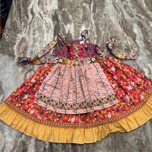 Matilda Jane Floral Dress - VGUC